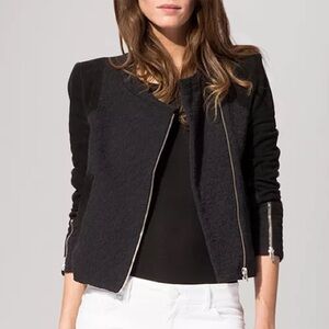 Maje Bambi Biker Jacket Size 36=Small